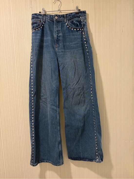 Reformation Denim - Studded Bootcut Jeans by Reformation